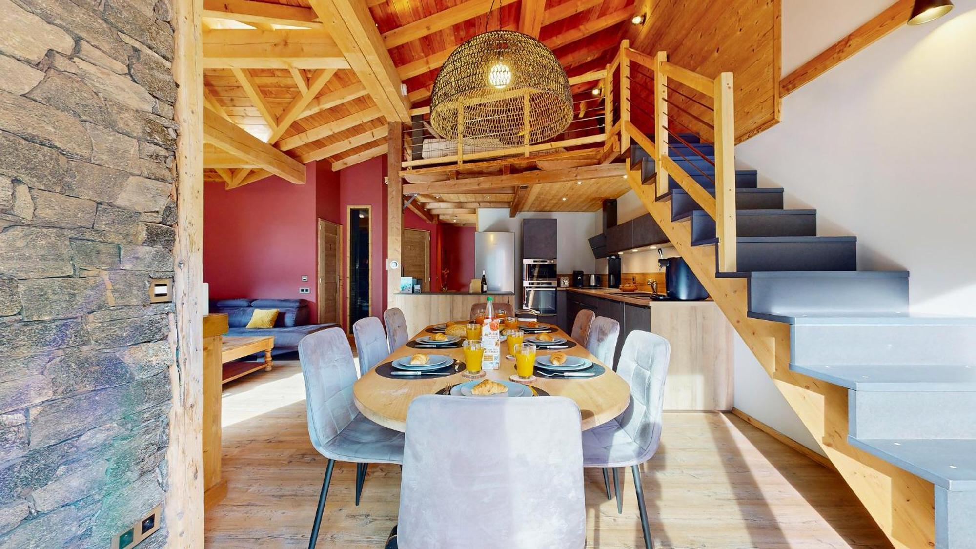 Chalet Grand Croix - Haut Standing - 8, 10 Pers Lanslebourg-Mont-Cenis Exterior foto